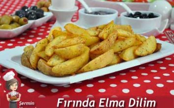 Fırında Elma Dilim Patates